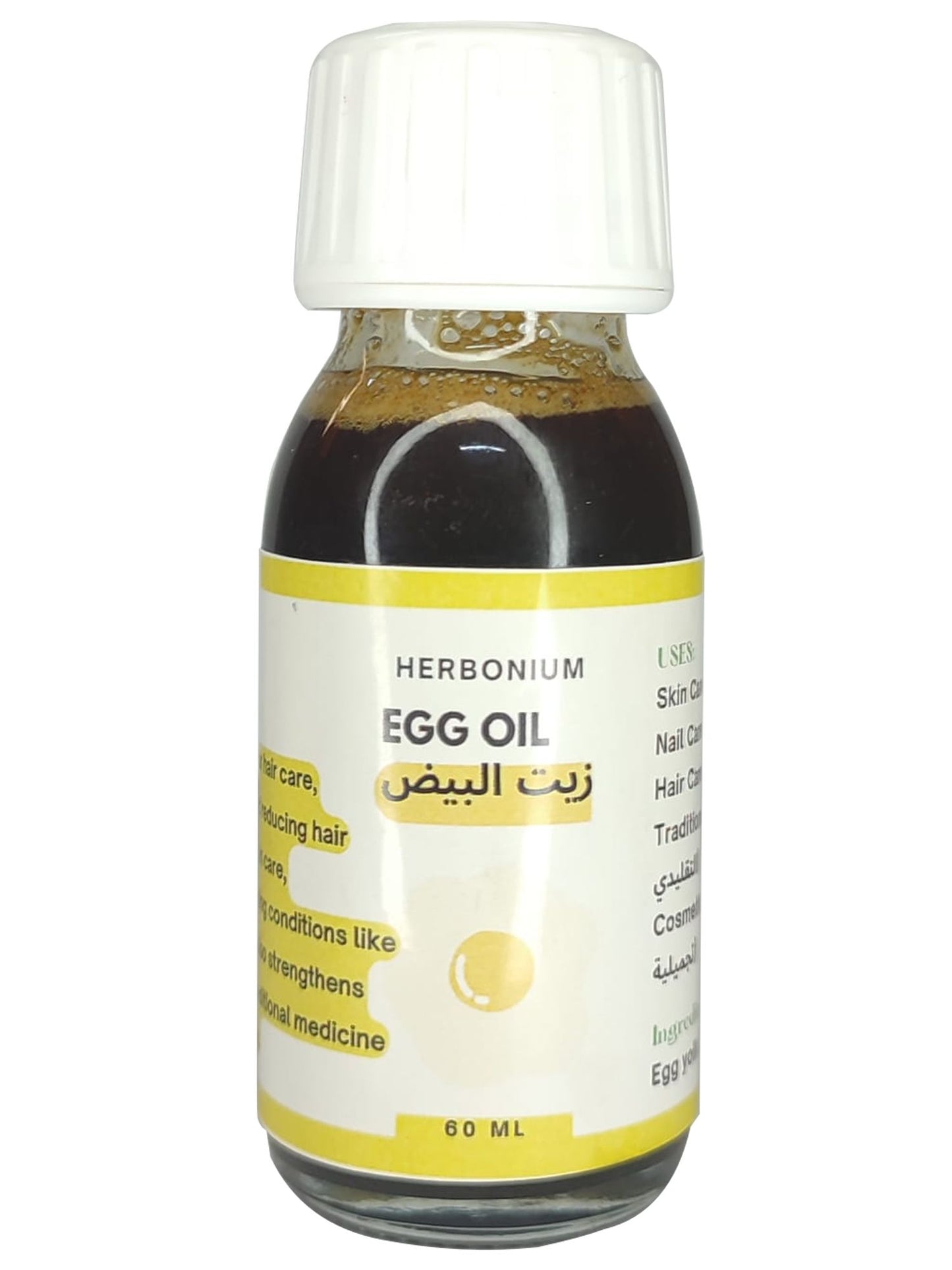 Herbonium's Natural Egg Oil - 60ml